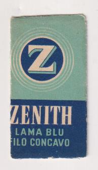 Hoja de Afeitar Zenith, Lama Blu Filo Blanco