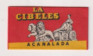 Hoja de Afeitar La Cibeles Acanalada. SIN USAR
