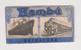 Hoja de Afeitar Bambú Extra Luxe (Azul) RARA (Solo funda)