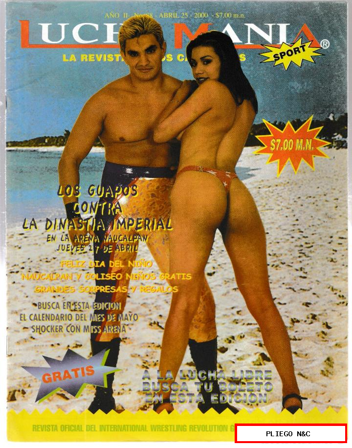 lucha manía nº 88 (25 abril 2000) Méjico