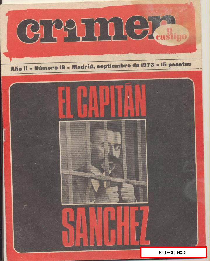 crimen y castigo nº 19. El capitán Sánchez