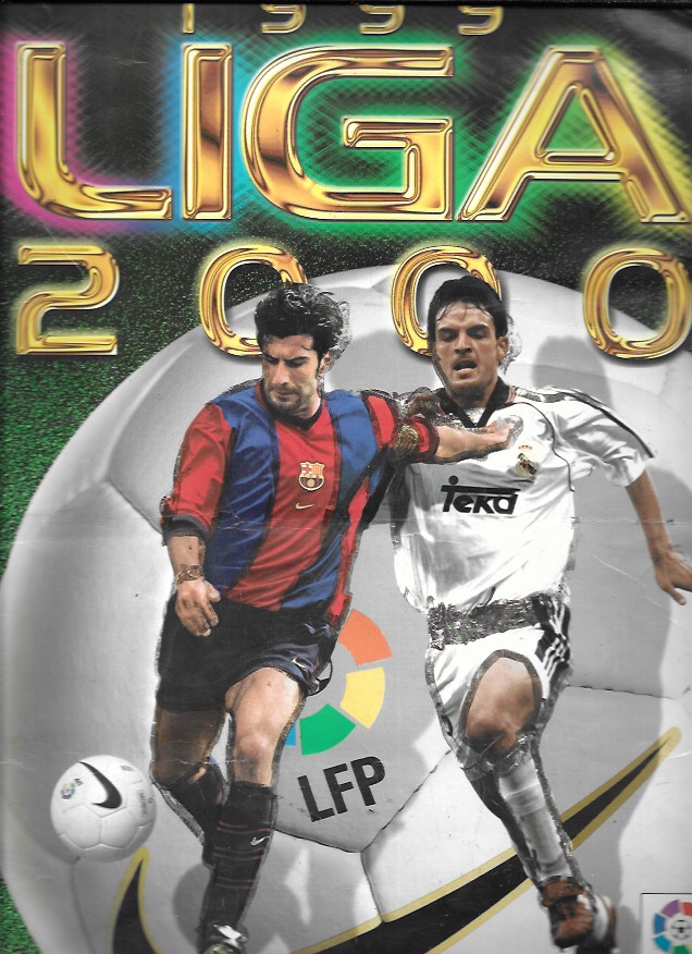 Liga 1999-2000. COlécciones Este. Faltan cromos (recortados)