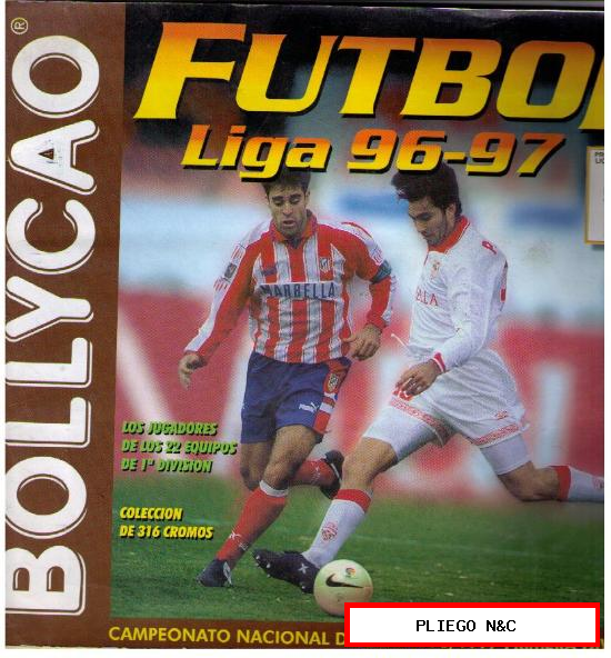 Bollycao. Futbol Liga 96-97. Tiene 205 de 316