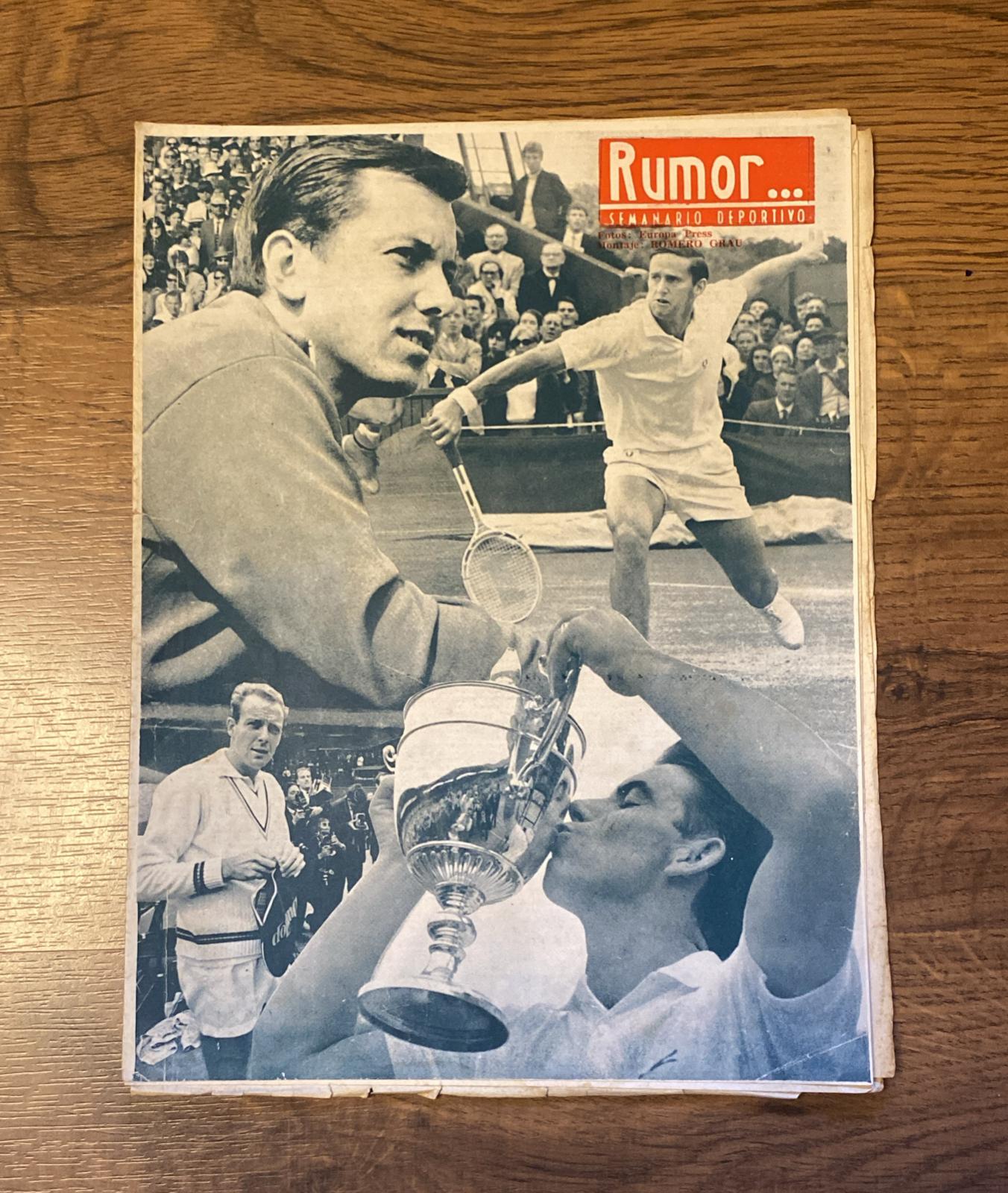 Rumor. Semanario deportivo nº 120. Barcelona 22 julio 1966