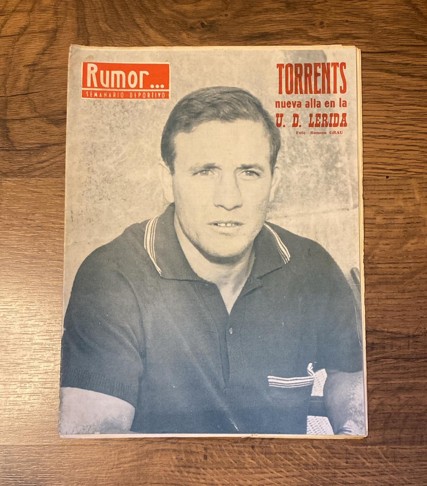 Rumor. Semanario deportivo nº 119. Barcelona 15 julio 1966