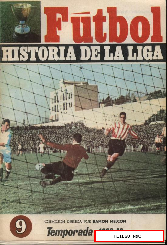 futbol. Historia de la liga nº 9. Temporada 1939-40