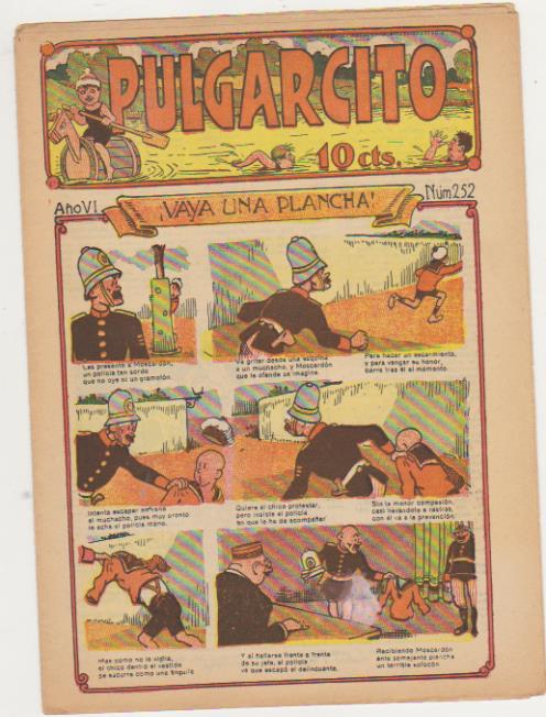 Pulgarcito nº 252. El Gato Negro 1921. MUY DIFÍCIL