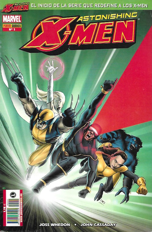 Astonishing X-Men. Panini 2005. Nº 1