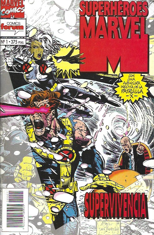 Superheroes Marvel. Forum 1994. Nº 1