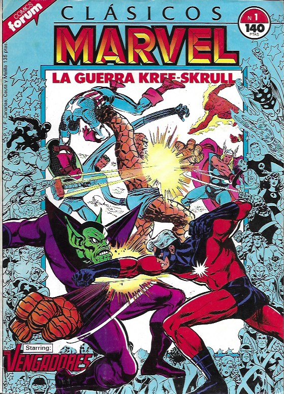Clásicos Marvel. Forum 1988. Nº 1