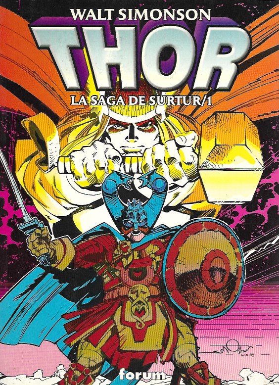 Thor. La saga de Surtur. Forum 1998. Nº 1
