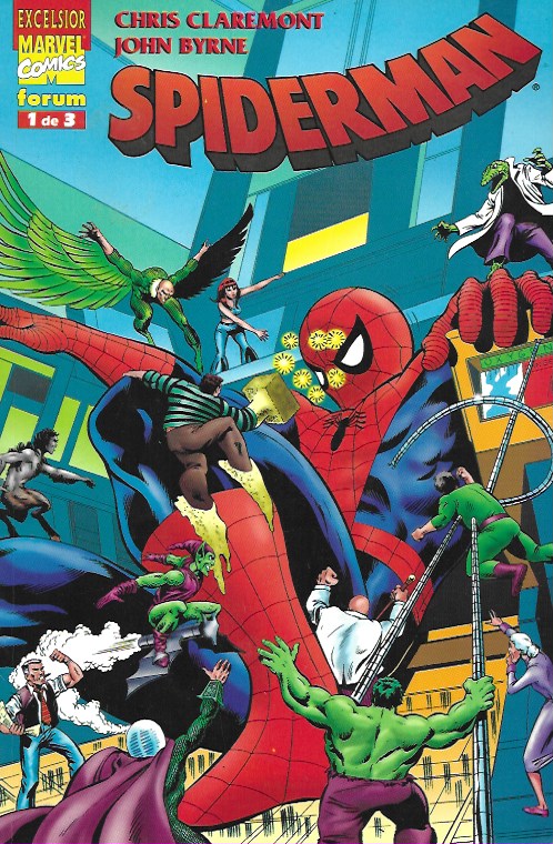 Spiderman de Claremont y Byrne. Forum 1999. Nº 1