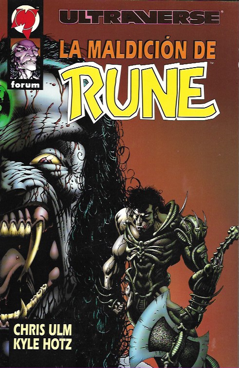 La Maldición de Rune. Ultraverse. Forum 1996