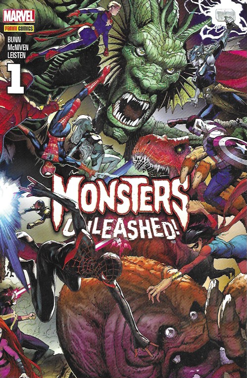 Monsters Unleashed! Panini 2017. Nº 1