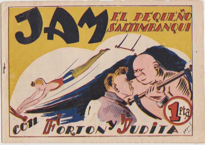 Jam El Pequeño Saltimbanqui nº 1. MUY RARO. Editorial