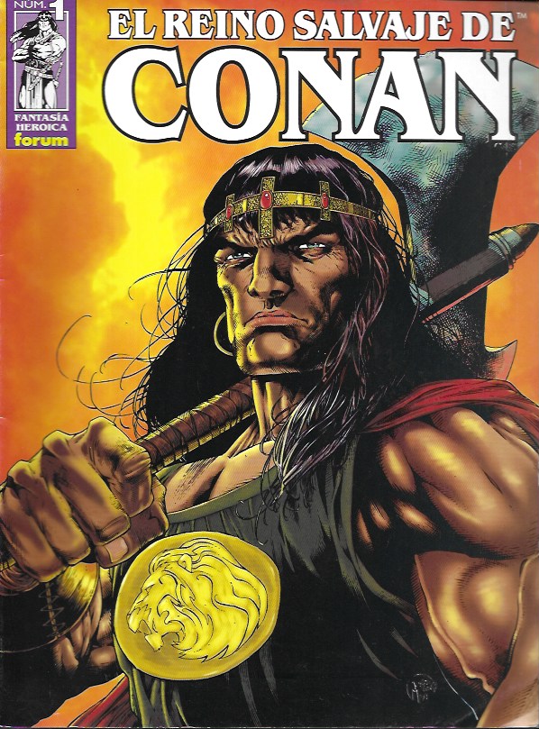 El Reino Salvaje de Conan. Forum 2000. Nº 1