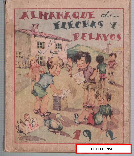 Flechas y Pelayos. Almanaque 1942
