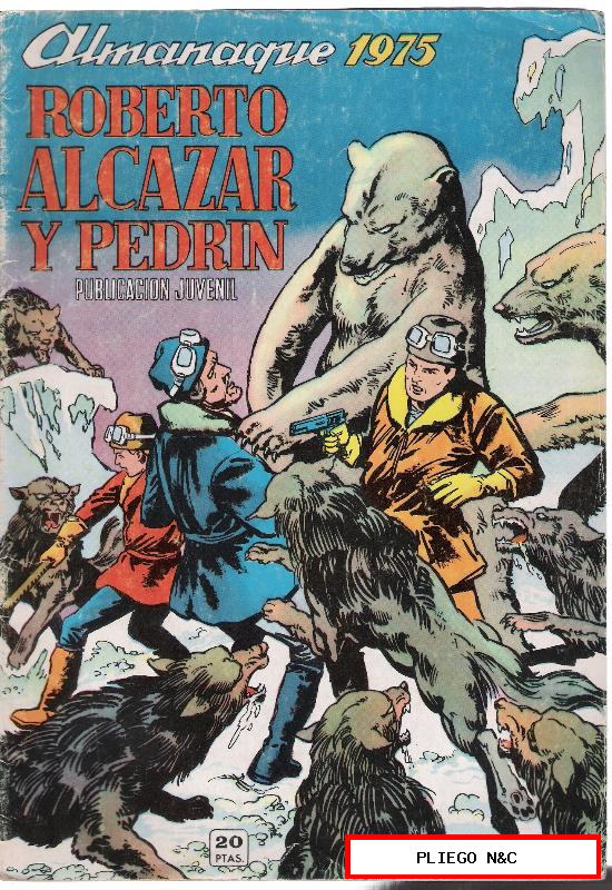 Roberto Alcázar. Almanaque 1975