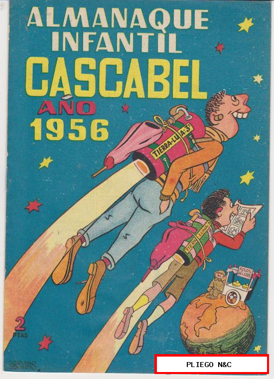 Almanaque Infantil Cascabel 1956