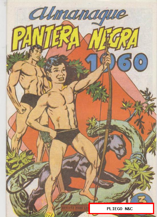 Pantera Negra. Almanaque 1960