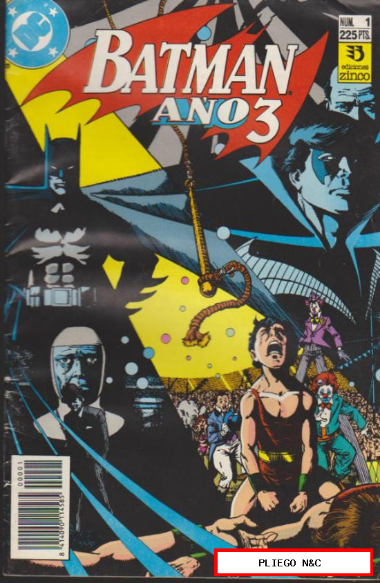 Batman. Año 3. Zinco 1990. Nº 1