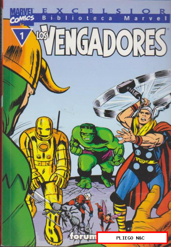 Biblioteca Marvel: Los Vengadores. Forum 1999. Nº 1