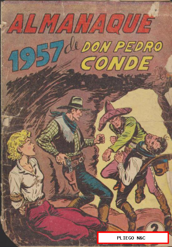 Don Pedro Conde. Almanaque 1957