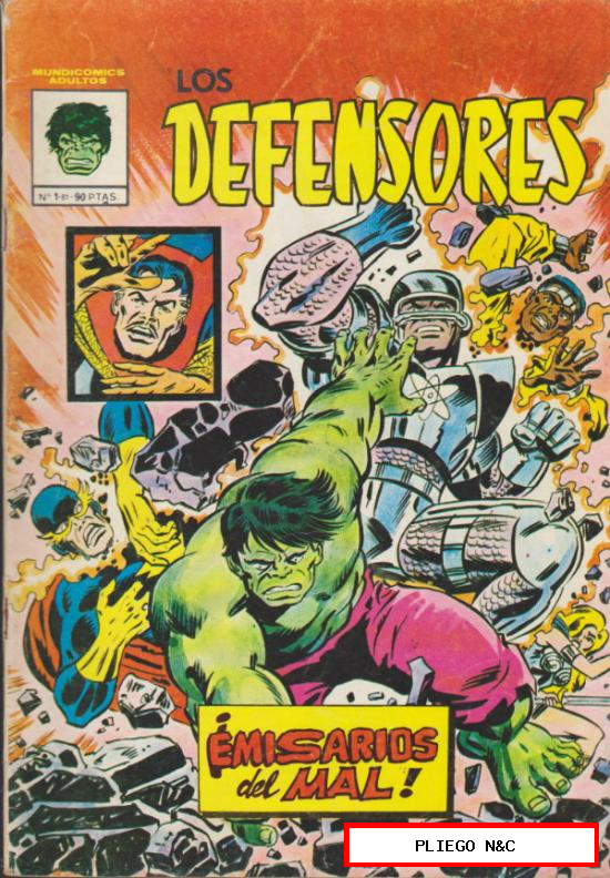 Los Defensores. Vértice 1981. Nº 1