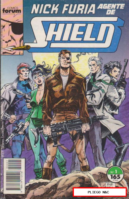 Nick Furia Agente de Shield. Forum 1990. Nº 1