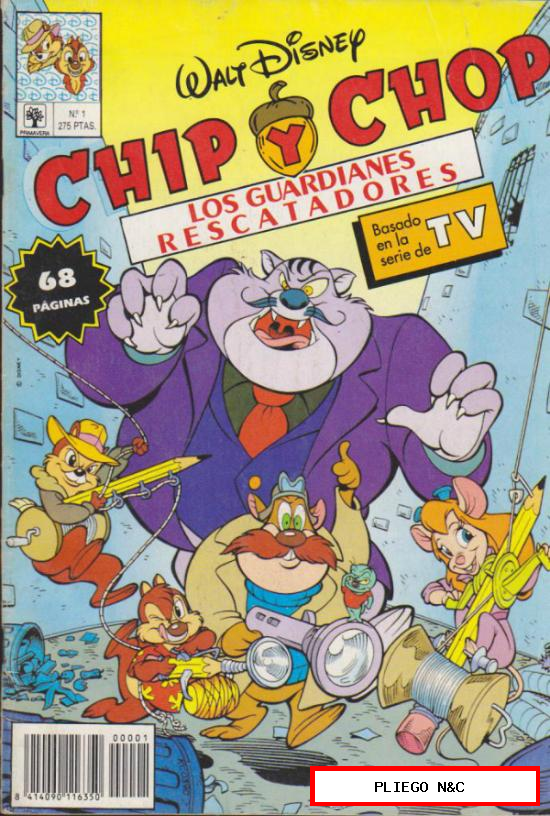 Chip y Chop nº 1. Walt Disney