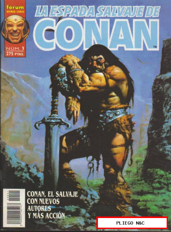 La Espada Salvaje de Conan v2. Forum 1996. Nº 1