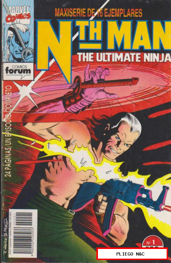 Nth Man The ultimate ninja. Forum 1991. Nº 1