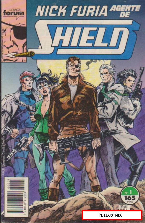 Nick Furia Agente de Shield. Forum 1990. Nº 1