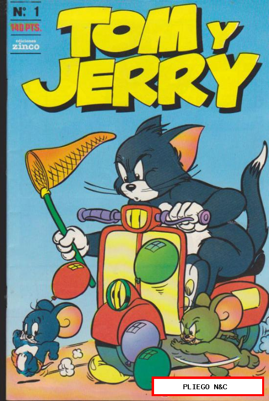 Tom y Jerry nº 1. Zinco