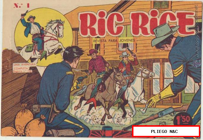Ric Rice nº 1. Creo. ¡SIN ABRIR!