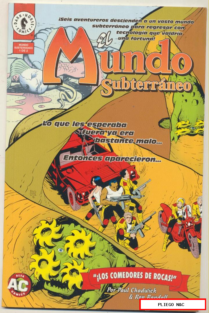 El Mundo Subterráneo. Alex Cómics 2000. Nº 1