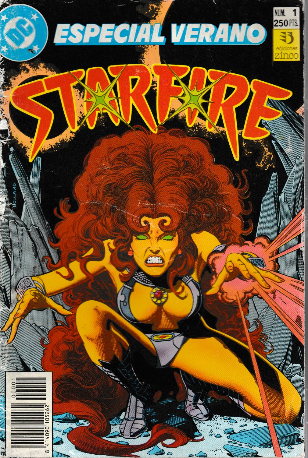 Starfire. Zinco 1991. Nº 1 Especial Verano (Único de la colección)