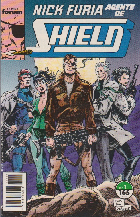 Nick Furia Agente de Shield. Forum 1990. Nº 1