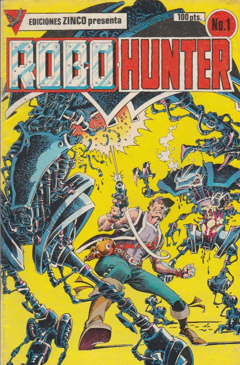Robo-Hunter. Zinco 1985. Nº 1