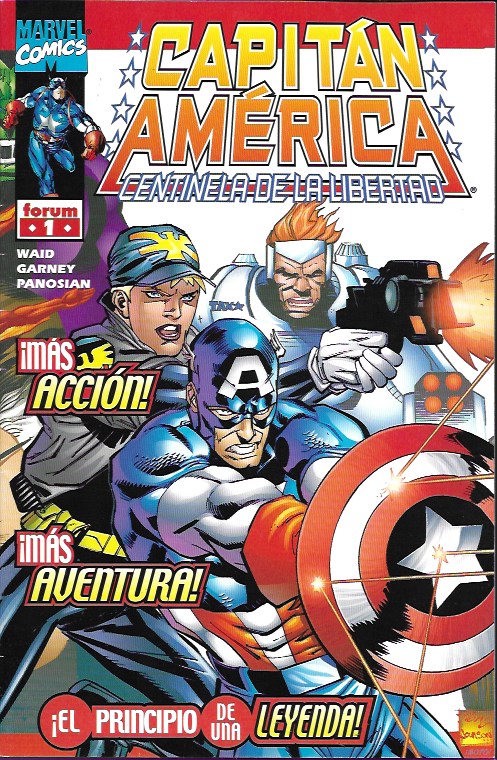 Capitán América: Centinela de la Libertad. Forum 1999. Nº 1