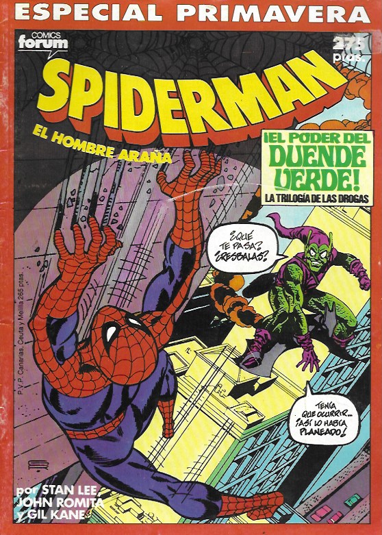 Spiderman. Forum 1983. Extra 11