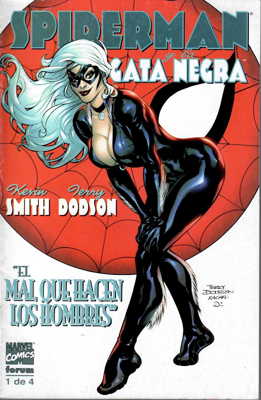 Spiderman y La Gata Negra. El mal que hacen los hombres. Forum 2003. Nº 1