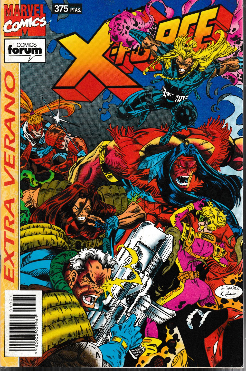 X-Force. Forum 1992. Extra 1 (Extra Verano 1994)