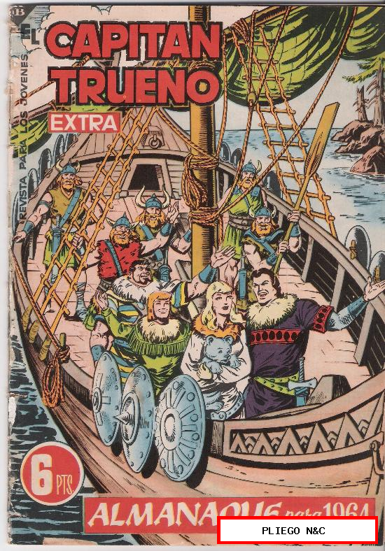 Capitán Trueno Extra. Almanaque para 1964