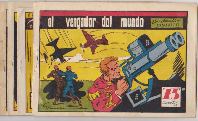 El Vengador del Mundo. Valenciana 1944. Colección completa (16 ejemplares)