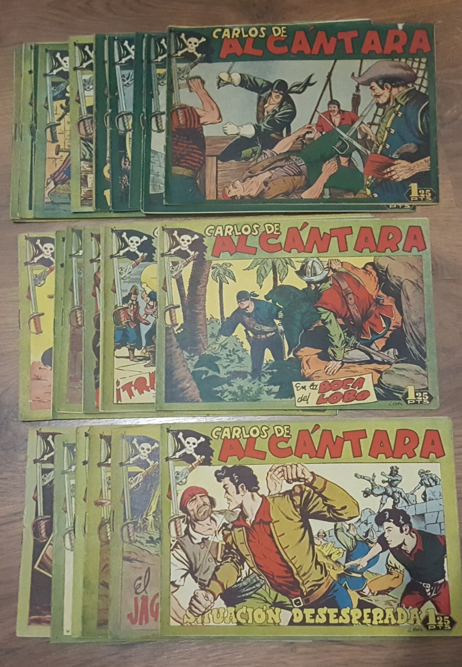 Carlos de Alcántara. Maga 1955. Colección Completa (37 ejemplares)