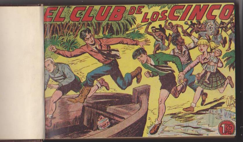 El Club de los Cinco. Maga 1957. Colección completa encuadernada (36 ejemplares)