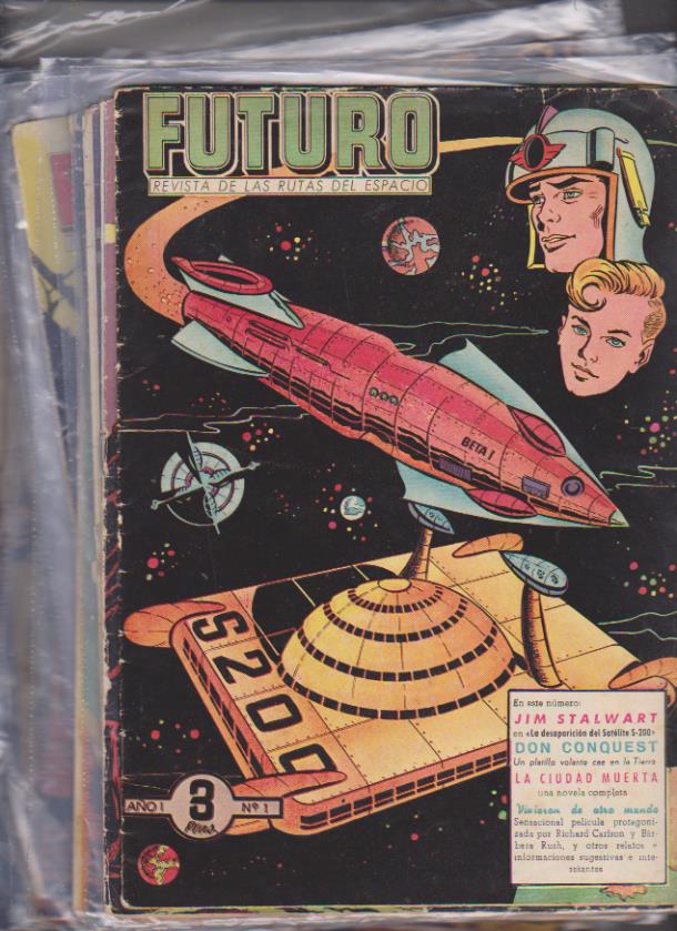 Futuro. Clíper 1957. Lote de 16 ejemplares