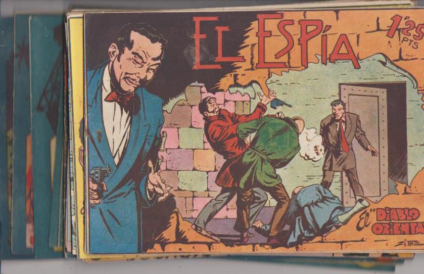 El Espía. Maga 1951. Lote de 10 ejemplares (entre el 1 y 25)