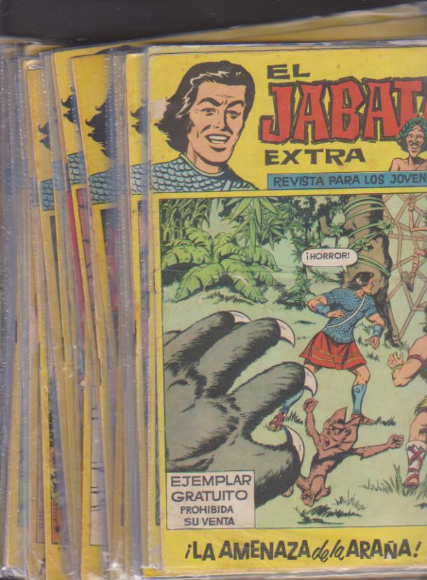 El Jabato Extra. Bruguera 1962. Completa 51 ejemplares